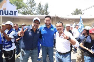 #Cuautitlán: Recibe Aldo Ledezma apoyo del PAN mexiquense