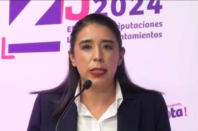La candidata tricolor Alejandra Castro Nava, dio a conocer sus propuestas