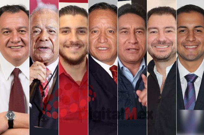Óscar González, Alberto Anaya, Eduardo Díaz, Joel Canseco, Carlos Sánchez, Elías Rescala, Javier Barrios