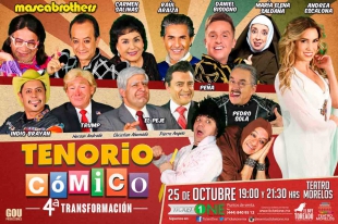El Tenorio Cómico 4T, nuevamente en el Teatro Morelos de #Toluca