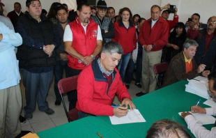 David Sánchez, precandidato del PRI en Coacalco, llegó amparado a primera audiencia