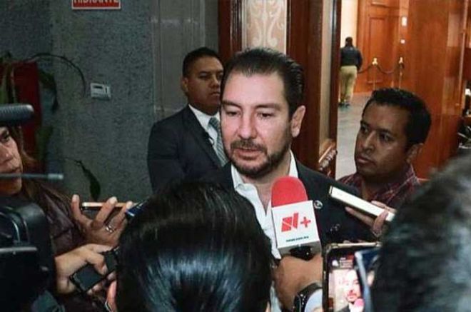 Elías Rescala Jiménez, presidente de la Junta de Coordinación Política del Congreso mexiquense