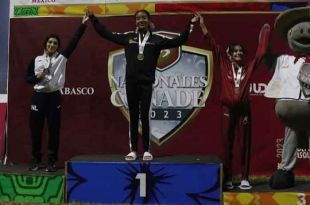 Kenia Maturana Zagal recordó que el año pasado ella fue la que abrió las medallas para el Estado de México en atletismo.