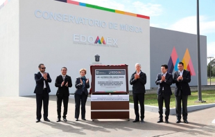 Inaugura gobernador nuevo Conservatorio de Música del Estado de México