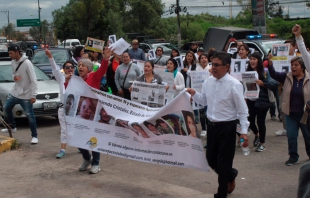 Piden familias leyes para sancionar desaparición forzada en Ecatepec