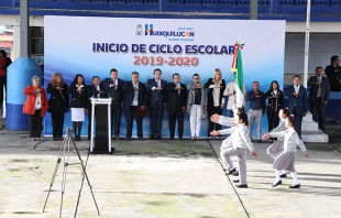 Inicia ciclo escolar 2019-2020 en Huixquilucan
