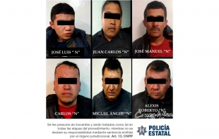 Balacera en la México-Puebla; seis detenidos
