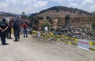 Clausuran tiradero de Xonacatlán; quemaba basura a pesar de contingencia ambiental