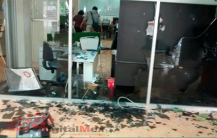 Sólo daños por vandalismo de normalistas en SEIEM: GEM