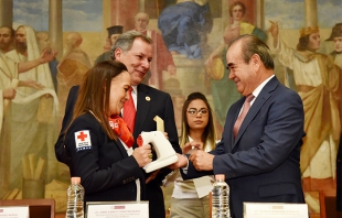 Se suma LX Legislatura del Estado de México a la Colecta Anual de Cruz Roja