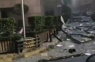 #Video: Impresionantes explosiones en #Beirut dejan muertos y heridos