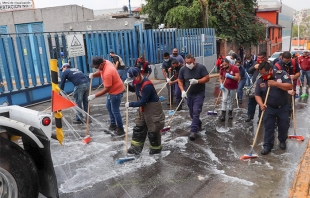 Continúa sanitización de colonias en #Tlalnepantla