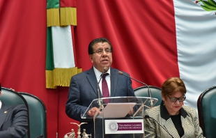 Preside Valentín González, Diputación Permanente de la Legislatura estatal
