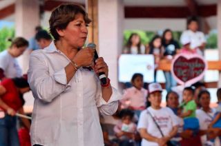 Habrá más apoyo económico, aseguró la Maestra Delfina Gómez