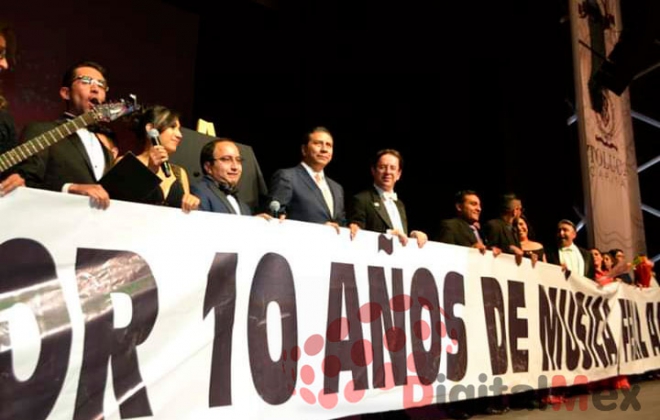 Gran celebración del Décimo Aniversario de la Orquesta Filarmónica de Toluca