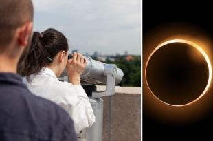  La NASA indica que solo es seguro mirar el eclipse a través de filtros solares especiales