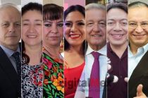 Eric Sevilla, Carmen Carreño, Guillermina Casique, Fabiana Rojas, AMLO, Mario Delgado, Raymundo Martínez
