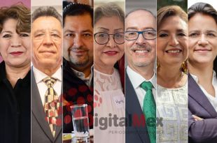 Delfina Gómez, Ignacio Salgado, Francisco Vázquez, Martha Guerrero, Carlos Barrera, Xóchitl Gálvez, Paola Jiménez