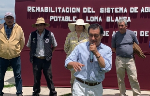 Arranca rehabilitación del Sistema de Agua Potable en Almoloya de Juárez