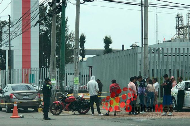Fallece motociclista en Paseo Tollocan