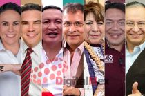 Alejandra del Moral, Alejandro Moreno, Miguel Ángel Osorio Chong, Mario Cervantes, Delfina Gómez, Mario Delgado, Raymundo Martínez