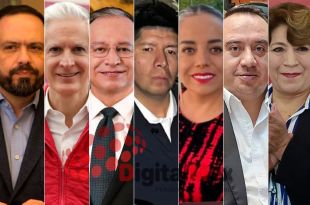 Eriko Flores, Alfredo Del Mazo, Raymundo Martínez, Marco Sandoval, Aglaed Salgado, Noé González Frutis, Delfina Gómez