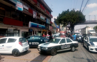Causan pánico ladrones de banco en Tlalnepantla