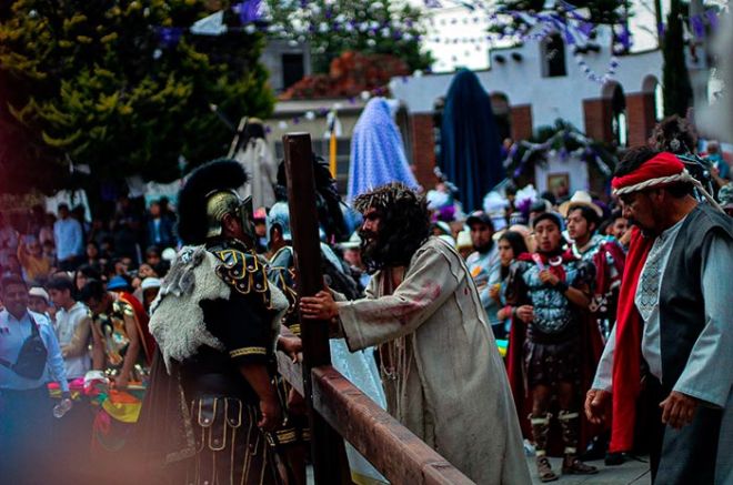 #SemanaSanta en Santiago Tianguistenco: Tradición y fe