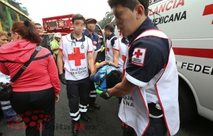 Carambola en la Mexico-Querétaro deja saldo de un muerto y seis lesionados