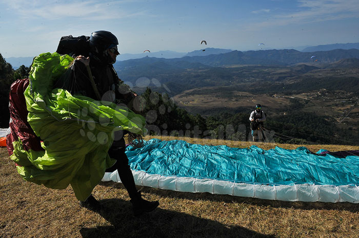 parapente Peñón del diablo