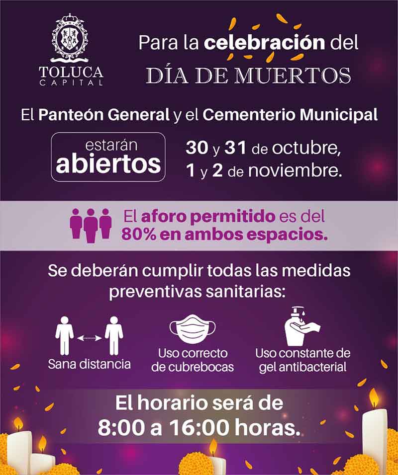 panteones toluca abiertos medidas