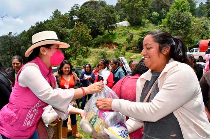 entrega despensa Donato guerra