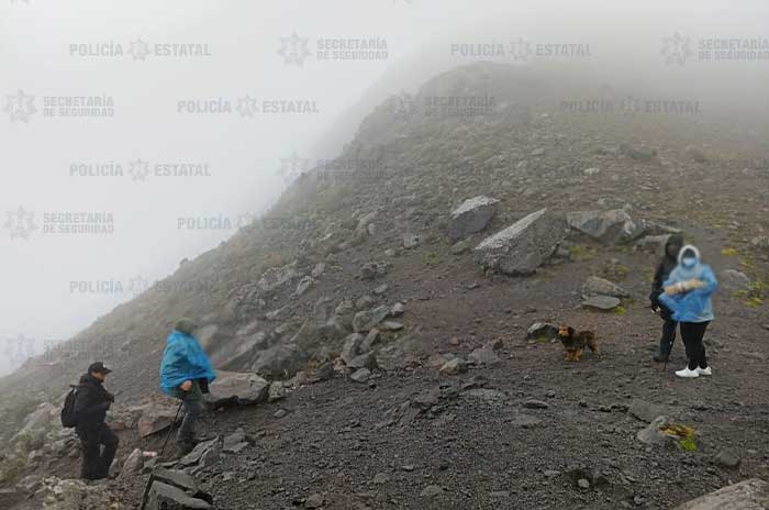 pareja perdida nevado toluca