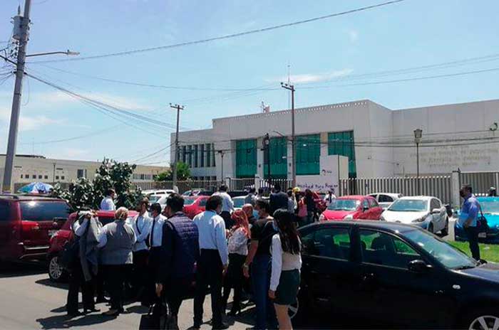 evacuan hospital juzgado alerta bomba nezahualcoyotl