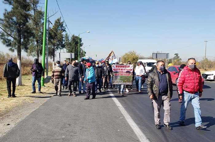 ejidatarios atenco bloqueo texcoco lecheria