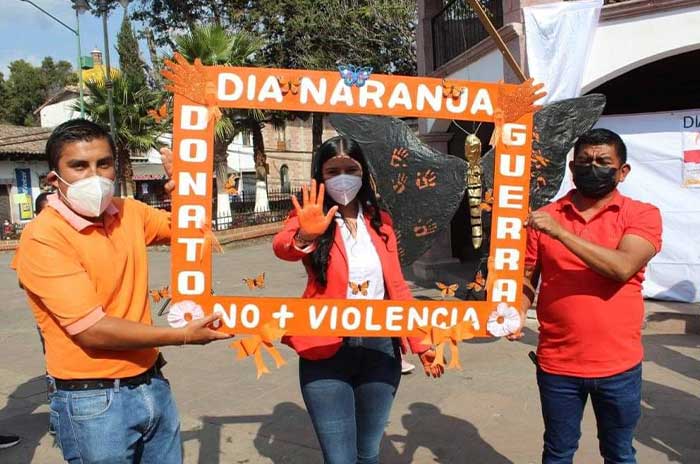 Donato Guerra Día Naranja alcaldesa