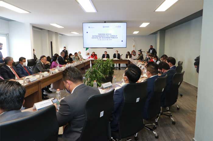 tercera sesion extraordinaria consejo estatal seguridad edomex