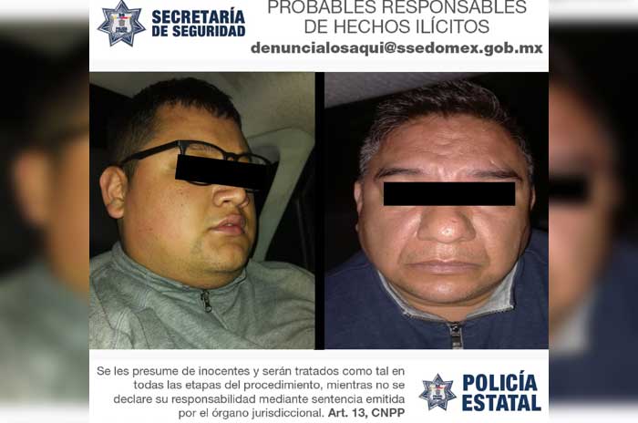 Detenidos narcomenudistas tecamac