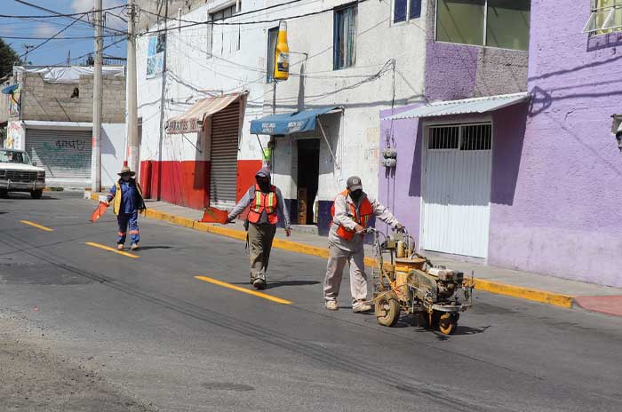 reordenamiento vial senalizacion vial huixquilucan dos rios