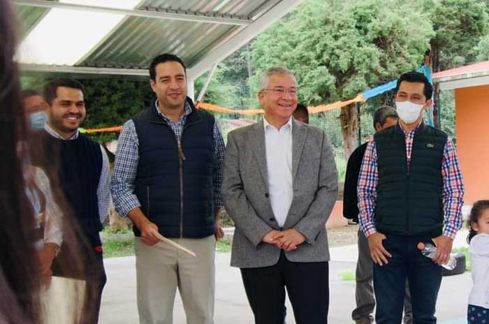 entrega jardin ninos temascaltepec