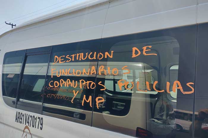 transporte publico denuncia extorciones