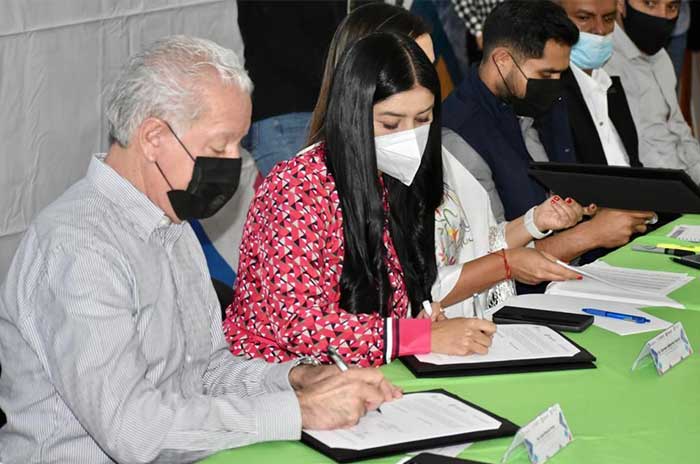 firma convenios medio ambiente donato guerra