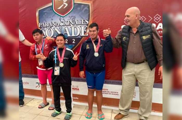 juegos paranacionales natacion oro edomex