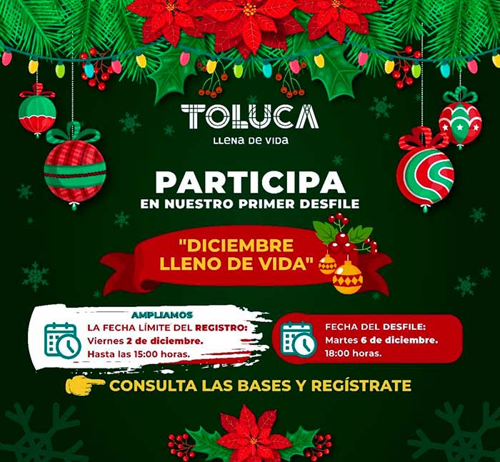 desfile navidad toluca