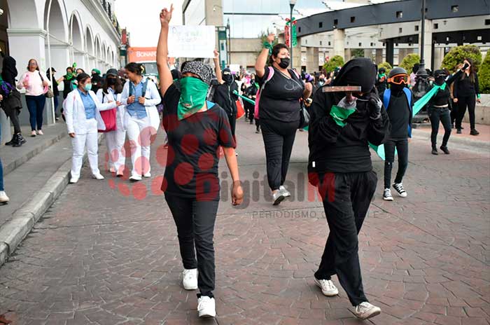 marcha feministas pro aborto toluca 2