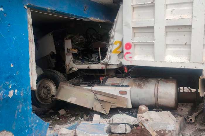 camion volteo fatal accidente tultitlan edomex