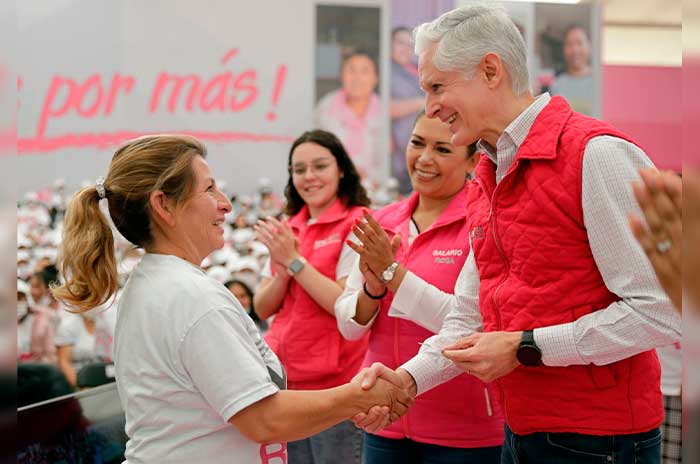 entrega salario rosa