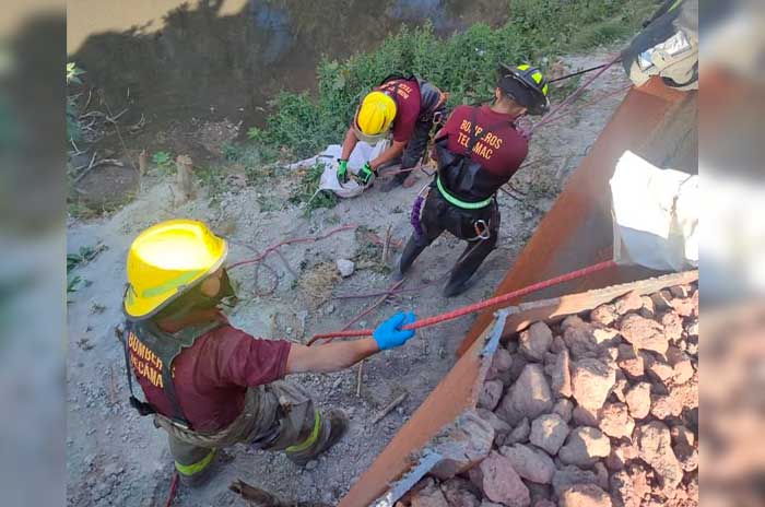 mujer muerta gran canal tecamac