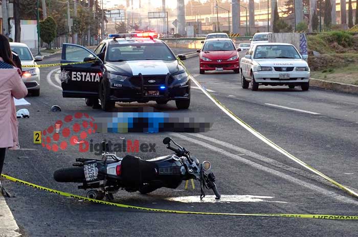 motociclista muerto