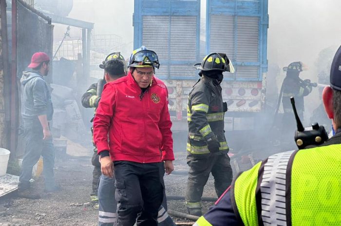 incendio Toluca areopuerto boulevard